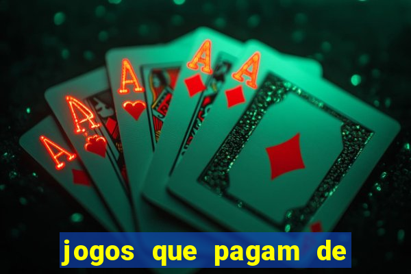 jogos que pagam de verdade no pix 2024